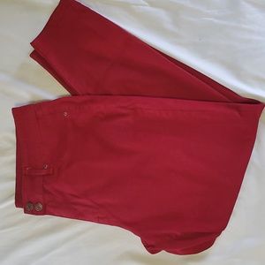 Maurice's red jeggings size XL